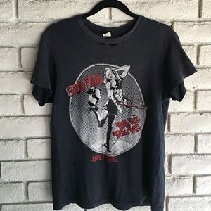 Vintage paper thin cheap trick concert tee t shirt